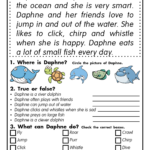 English For Kids Step By Step Reading Comprehension Worksheets Daphne