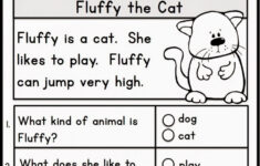 12 Best Of Free Printable Reading Comprehension Worksheets For 1st