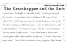 2nd Grade Common Core Fluency Homework Second Story Window Reading