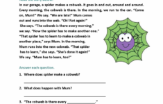 2nd Grade Reading Worksheets Best Coloring Pages For Kids