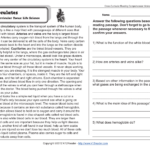 35 5 Ws Reading Comprehension Worksheet Worksheet Resource Plans