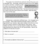 3Rd Grade Reading Comprehension Worksheets Multiple Choice Db Excel