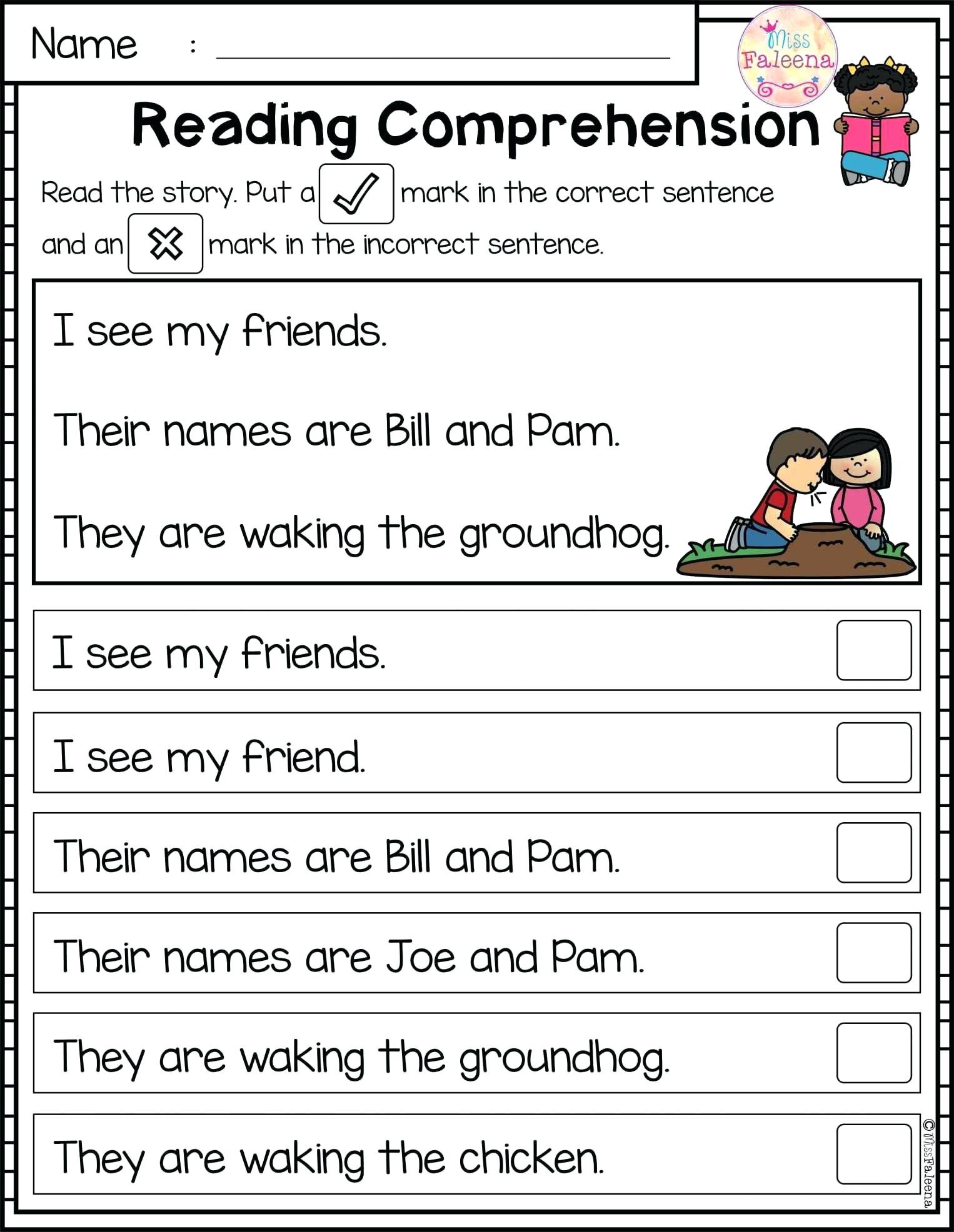 3Rd Grade Reading Comprehension Worksheets Pdf For Printable Db excel