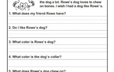 40 Scholastic 1st Grade Reading Comprehension Skills Worksheets