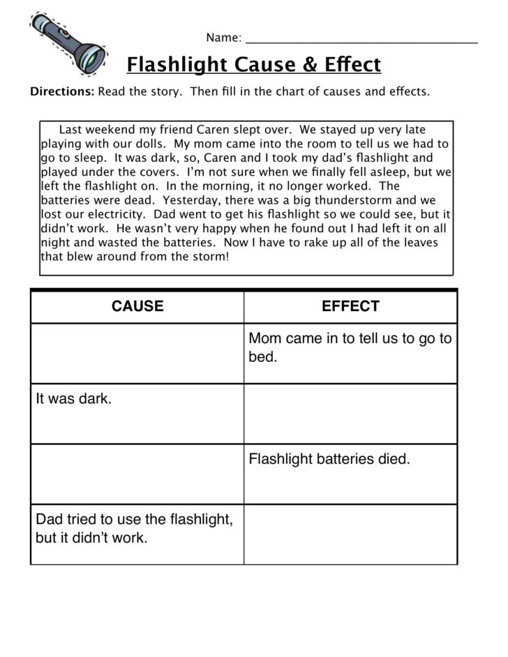 4th Grade Reading And Comprehension Worksheet