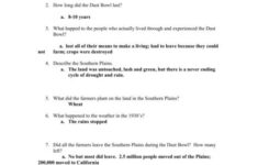 7 Dust Bowl Reading Worksheet Reading Worksheets Reading