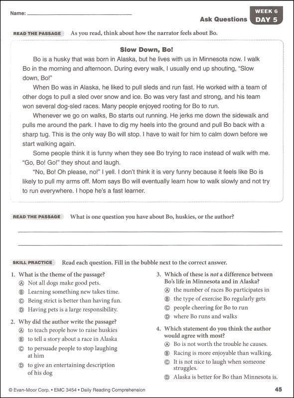 9th Grade Reading Comprehension Exercises Worksheets For All Free 