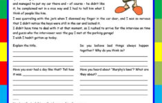 A Bad Day Reading Comprehension Writing Conversation 5 Tasks 2