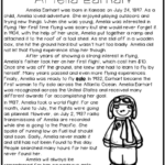 Amelia Earhart Biography With Comprehension Questions Reading
