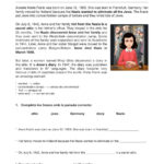 Anne Frank Interactive Worksheet