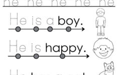 Beginning Reading 13 He English Unite Kindergarten Reading