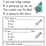 Beginning Reading Worksheets For Kindergarten Pdf