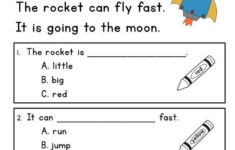 Beginning Reading Worksheets For Kindergarten Pdf