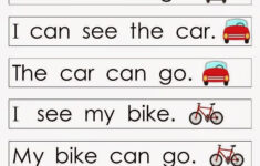 Building And Reading Simple Sentences Kindergarten Reading Worksheets