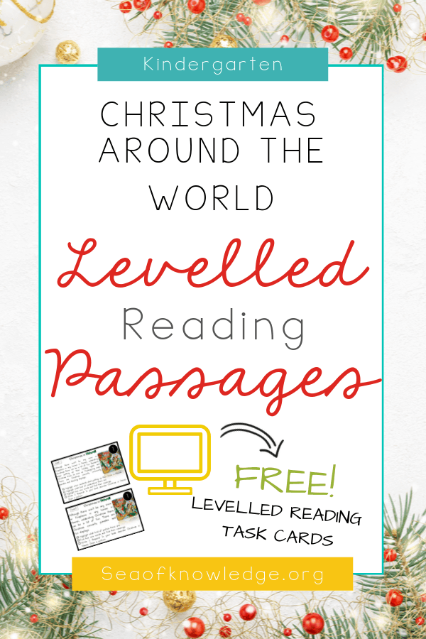 Christmas Around The World Reading Passages Levelled Tasks For Your 
