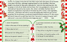 Christmas Is Coming Reading Comprehension Christmas Reading