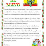 CInco De Mayo Worksheet Free ESL Printable Worksheets Made By Teachers