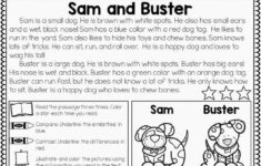 Compare And Contrast Passages For Reading 1st Grade Reading
