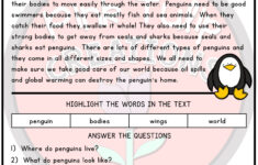 Comprehension Reading Worksheet This Worksheet Will Help To Reinforce