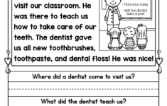 Comprehension Worksheets For First Grade Thekidsworksheet