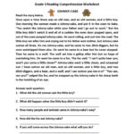 Comprehension Worksheets Grade 9 These Reading Worksheets Will Help
