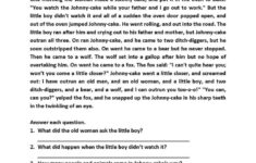 Comprehension Worksheets Grade 9 These Reading Worksheets Will Help