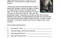 Dinosaurs English ESL Worksheets For Distance Learning And Physical