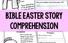 Easter Bible Story Reading Comprehension Passages And Questions Bible
