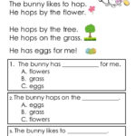 Easter Reading Comprehension Passages Designed To Help Kids De