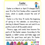 Easter Reading Comprehension Worksheet Have Fun Teaching