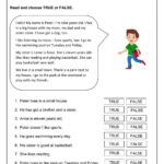 Ejercicio Online De Reading Comprehension Para Grade 4