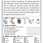 English For Kids Step By Step Reading Comprehension Worksheets Thomas