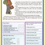 Esl Reading Comprehension Worksheets For Adults
