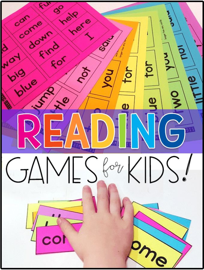 File Folder Fun Sight Words Kindergarten Reading Games For Kids 