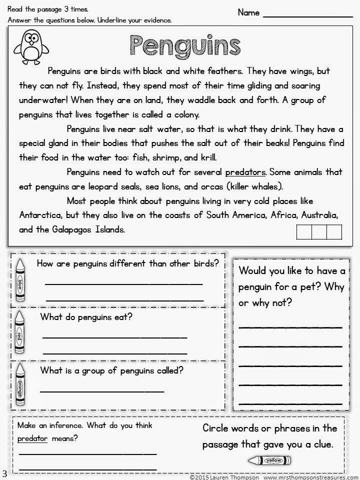 Finding Text Evidence Freebie 2nd Grade Reading Reading 