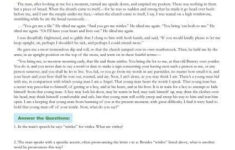 Free 12th Grade Reading Comprehension Worksheets Worksheets Master