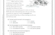 Free 2nd Grade Reading Comprehension Worksheets Multiple Choice