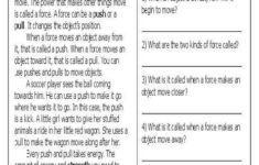 Free 2nd Grade Reading Comprehension Worksheets Multiple Choice And W