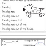 FREE Kindergarten Reading Fluency And Comprehension Free