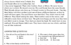 Free Printable English Comprehension Worksheets For Grade 9 Learning