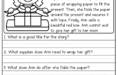 Free Printable Short Stories With Comprehension Questions Free Printable