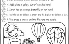 FREE Read And Color Listening Comprehension These Are Super Duper