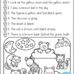 FREE Read And Color Listening Comprehension These Are Super Duper Cute