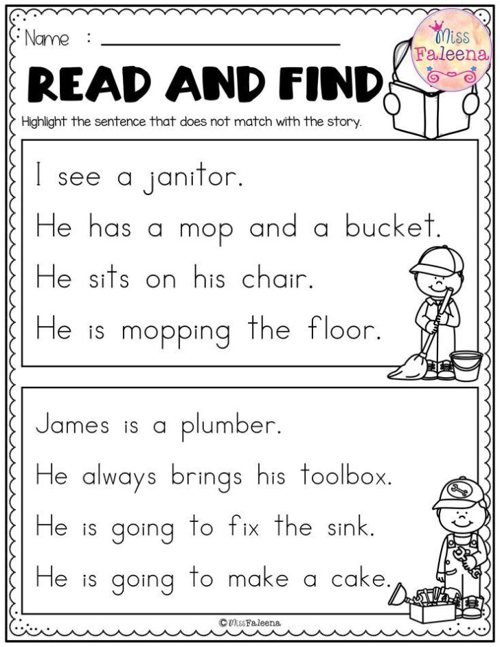 Reading Lessons For Kindergarten