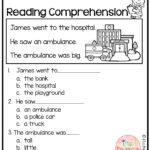 Free Reading Comprehension Is Suitable For Kindergarten Stu