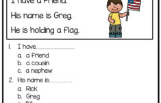 Free Reading Comprehension Is Suitable For Kindergarten Students Or