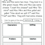 Free Reading Comprehension Passages Story Elements By Literature