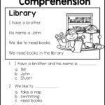 Free Reading Comprehension Practice Kindergarten Reading Worksheets