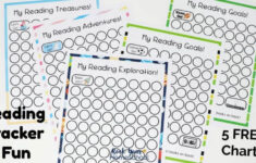 Free Reading Log Printable Charts That Your Kids Will Love Reading