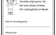 German Reading Comprehension 2 Mini Stories Reading Comprehension
